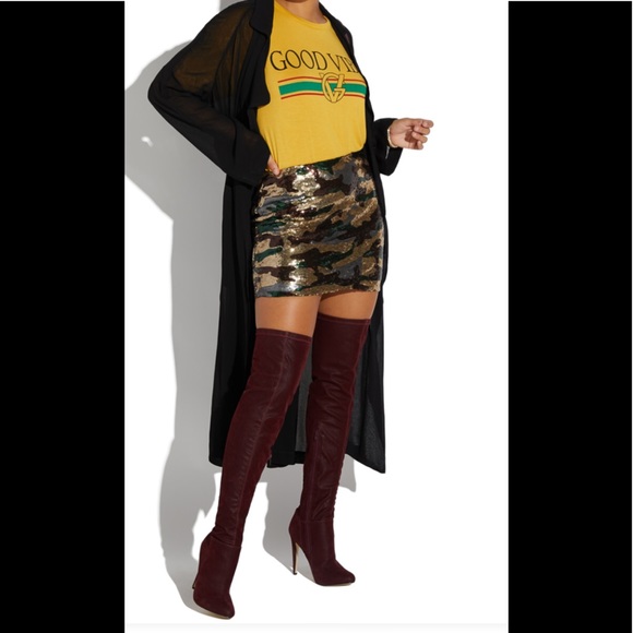 NIB Shoe Dazzle Over the Knee Stiletto Boots Sz 10 - Picture 6 of 7